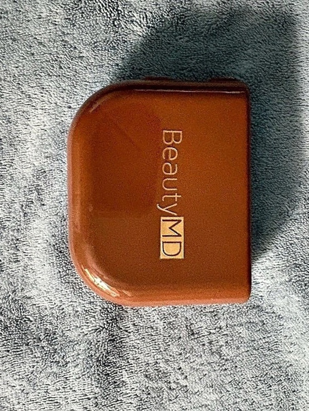 BeautyMD facial Brush with Case in Brown NWT - lymphatic brush